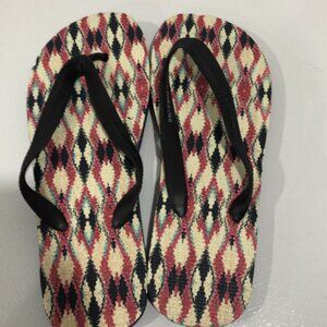 Dark Blue/Black Flip-Flops